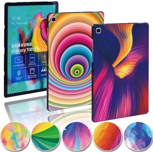 Tablet Hard Shell for Samsung Galaxy Tab S4 T830 T835/S6 T860 T865/S5e T720 T725 10.5"/S7 T870 T875 Watercolor Slim Back Case