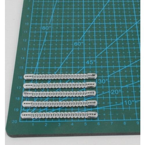 10pcs/lot 5mm width 6cm Galvanized Steel Wire Spiral Boning Sprial Steel Boning for Corset Making Wedding Dress DIY Sewing