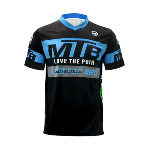 2021 camiseta de competición jersey para descensos las carreras de bicicleta de montaña ropa MTB camisa camiseta para Moto Mot