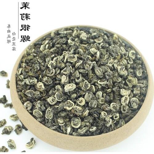 2021 Chinese Tea Jasmine Yinluo Tea Alpine Green Tea Jasmine Flower Biluochun Tea New Tea Taste Sweet and Mellow