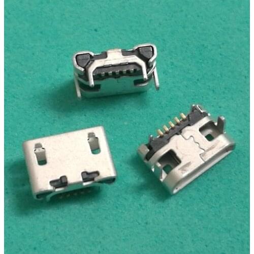 50pcs/lot Micro usb charger connector jack socket dock plug charging port for Asus Memo Pad 7 ME170C for Lenovo IdeaTab A2109A