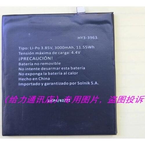 3.85V 3000mAh battery For HYUNDAI HY3-3963 phone Replacement Batteries with Repair Tools