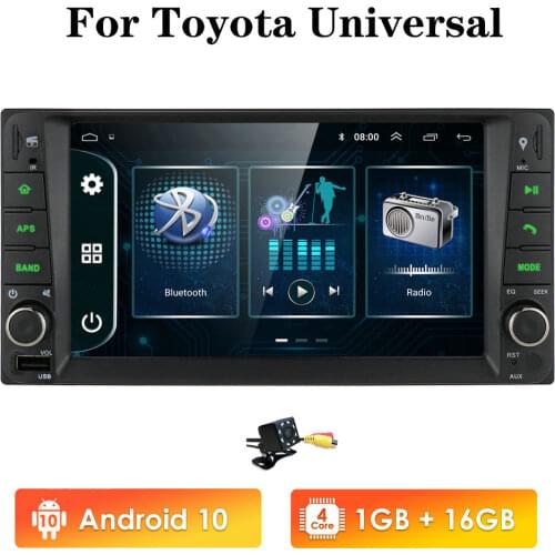 Android 9.0 4 Core 2Din Car MultiMedia Player for Corolla E120 Toyota RAV4 HIACE Rush Crown Allion Auris Hiace Celica Highlander