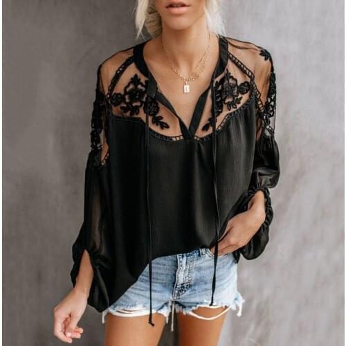 CHRONSTYLE Lace Blouses
