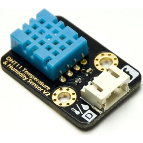 Digital Temperature and Humidity Sensor with Data Wire for Electronic Building Block DHT11