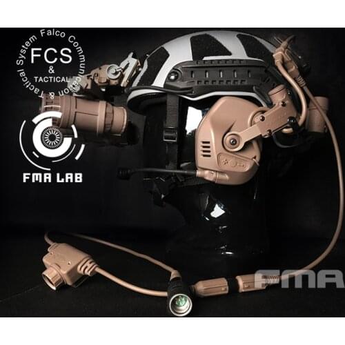FMA & FCS RAC Tactical noise reduction communication headset