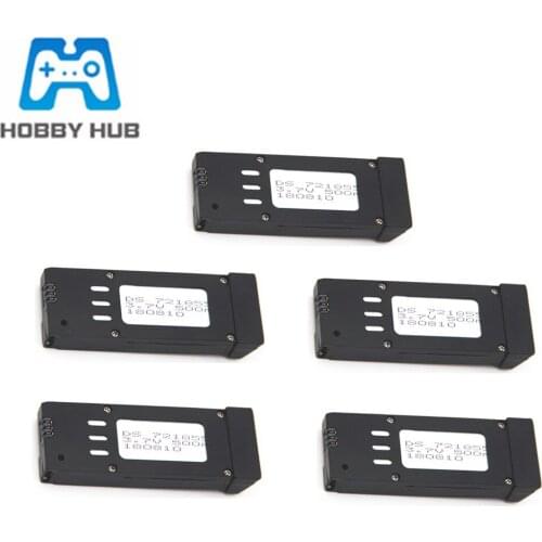 3.7V 500mAh Lipo Battery For E58 S168 JY019 RC Quadcopter Drone Spare Parts 3.7v Rechargeable Battery 1pcs to 20pcs