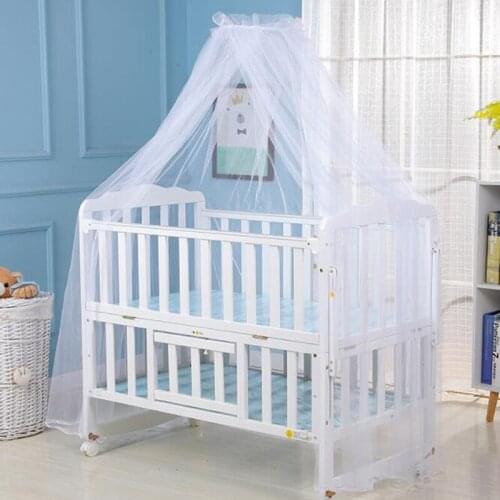 Baby Curtain Mosquito Net Summer Anti Mosquito Insect Baby Bed Mosquito Net Mesh Dome Curtain Net For Toddler Crib Cot Canopy