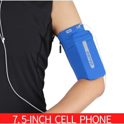 Outdoor Running Mobile Phone Arm Bag Universal Elastic Arms Set Body Sports Sleeves Reflective Wrist Bag