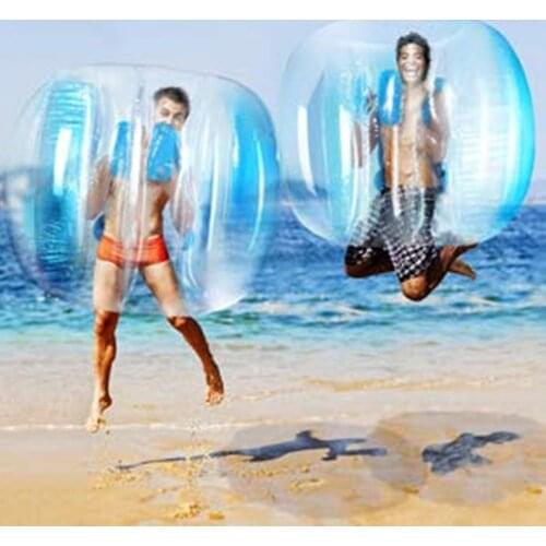 Inflatable Bumper Ball Color Matching Outdoor Sports Pvc Body Bubble Ball Bumper Bopper Toys Physical Active Play
