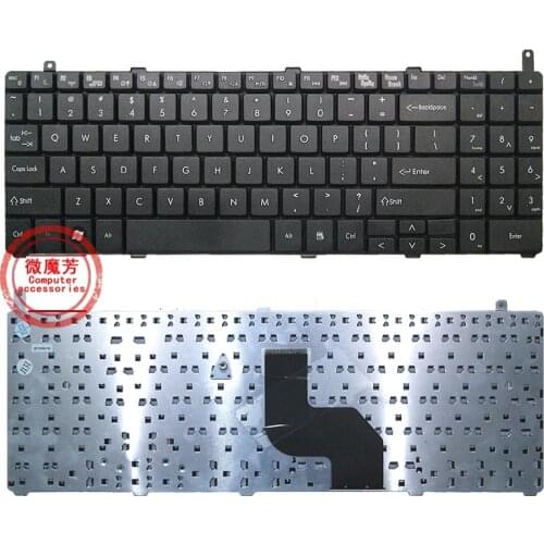 US NEW keyboard For HASEE TW9 A550 A560 I3 I5 I7 D1 D2 D3 D5 K580 English laptop