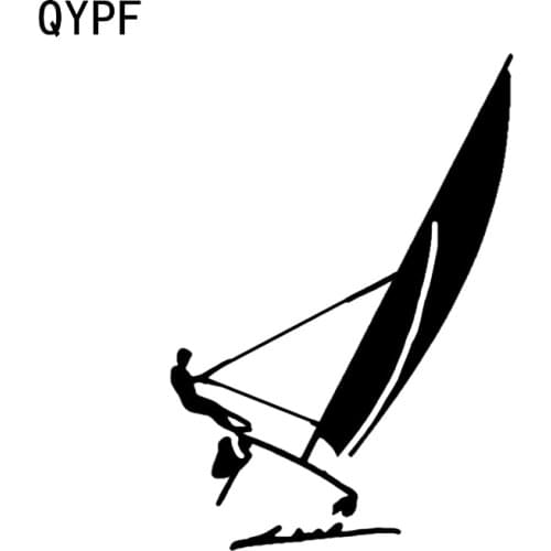 QYPF 11.1*16.1CM Interesting Sailing Sailor Decor Car Sticker Vinyl Accessories Motorcycle Decals Graphic C16-1006