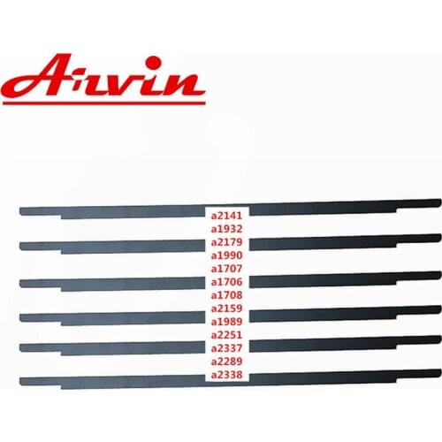 A2141 A1707 A1708 A1706 A1534 A1932 A1989 A1990 A2159 LCD Bezel Glass Front Trim Logo Cover For MacBook Pro Air 13'' 15'' 16"