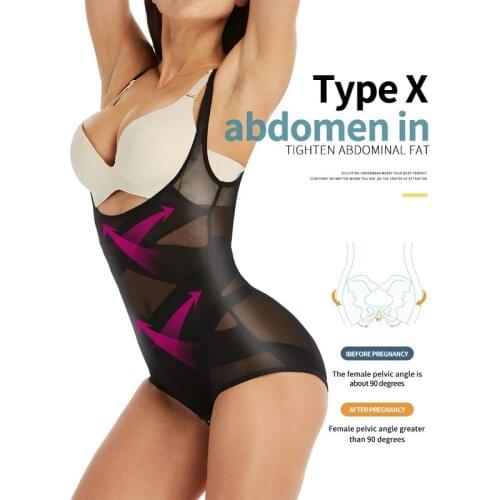 Slimming Belt Tummy Shaper Waist Trainer Binders Corrective Underwear Body Shapewear Ass Butt Lifter Reductive Strip Woman Faja