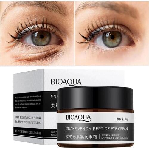 Snake Venom Eye Cream 30G Repair Peptide eye mask Anti-Wrinkle Lifting Firming Fading Wrinkle Dark Circles Puffiness sleeping