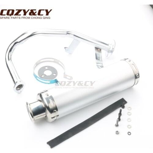 Scooter High Performance Silencer for Mawi City Spider 50 Speed Racer Street Race Super Power 50cc GY6 139QMA 139QMB 4 strokes