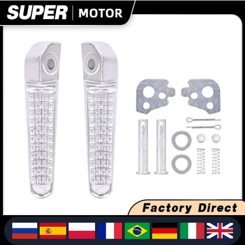 Motorcycle Rear Foot Rests Pedal Footrests Peg For HONDA CB400 Little Hornet 250 CBR250/400 VTEC CB-1