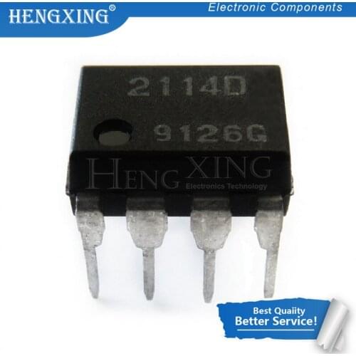 10pcs/lot NJM2114D JRC2114D NJM2114 2114D 2114 DIP-8 In Stock