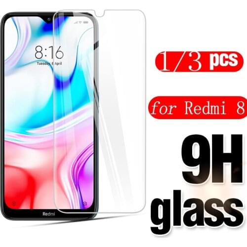 3 pcs /1 pcs Tempered glass for Xiaomi Redmi 8 Screen Protector 2pcs for Xiaomi Redmi 8a Scratch resistant Protective glass film