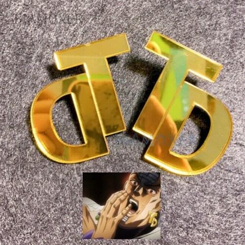 Anime Telence T. D'Arby Ear clip Jojos Bizarre Adventure TD Stud Earring Cosplay Prop