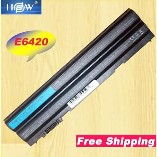 HSW 5200mAh T54FJ M5Y0X Battery For Dell Latitude E5420 E5520 E6420 E6430 8858X KJ321 P9TJ0 PRRRF T54F3 UJ499 009K6P