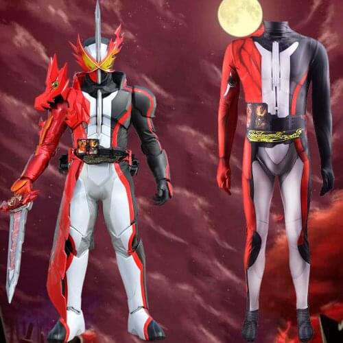 Saber Cosplay Costume Spandex Lycra Zentai traje de Halloween disfraz de superhroe disfraces halloween for Adult/Kids