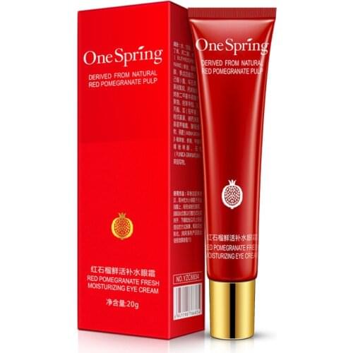 Red Pomegranate Eye Cream Hydrating Anti Aging Wrinkle Remove Dark Circle Beauty Skin Care Repair Serum