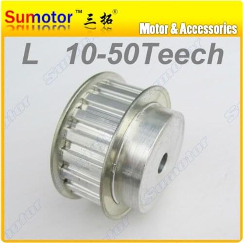 L20T Bore 10mm 20Teeth Pitch 3/8" 9.525mm Synchronous Belt Timing Pulleys wheel for 3D printer CNC parts Engraving Machine Part