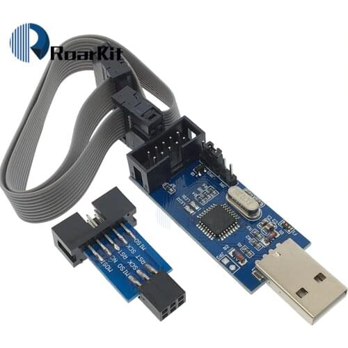 LC-01 USBASP AVR download cable / AVR programmer / 51 ISP the downline lines programming /AVR ISP / / USB ISP