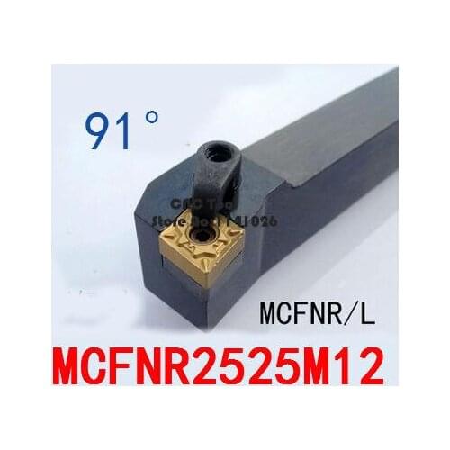 MCFNR2525M12/ MCFNL2525M12,Metal Lathe Cutting Tools Lathe Machine CNC Turning Tools External Turning Tool Holder M-Type MCFNR/L