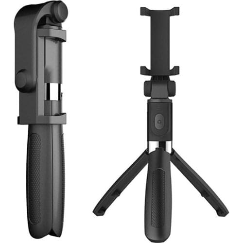 Mini Tripod 3 in 1 Wireless Bluetooth Selfie Stick For iPhone 8 X 7 6s Plus Foldable Handheld Monopod Shutter Remote Extendable