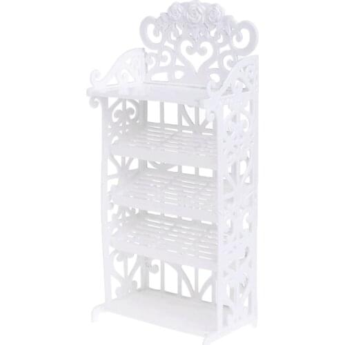 Newest Doll Shoe Rack House Accessories For Barbie Furniture Children Toys Storage
