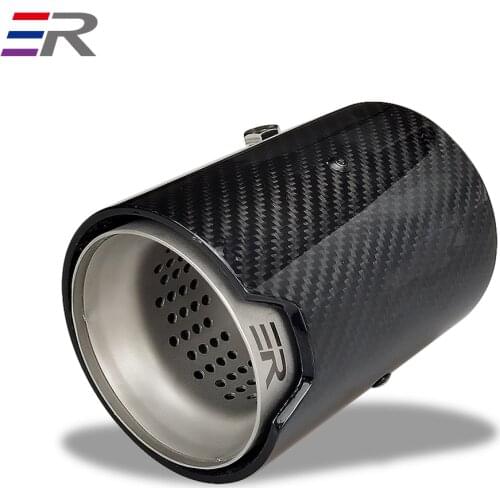 Fit for BMW exhaust pipe modification Carbon Fiber for M2 F87 M3 F80 M4 F82 F83 or M Performance Exhaust pipt tip