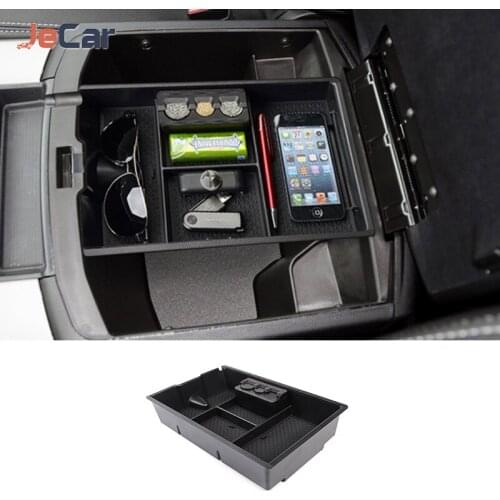 Armrest Box Storage Box Interior Accessories Storage Box Fit For Dodge RAM 1500 2009-2018 Stowing Tidying Car Accessories