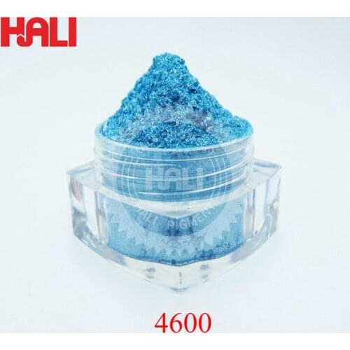 Supply magic color series pearl pigment,color mica powders, 1lot=100gram 4600 sparkle blue effect pigment, free shipping