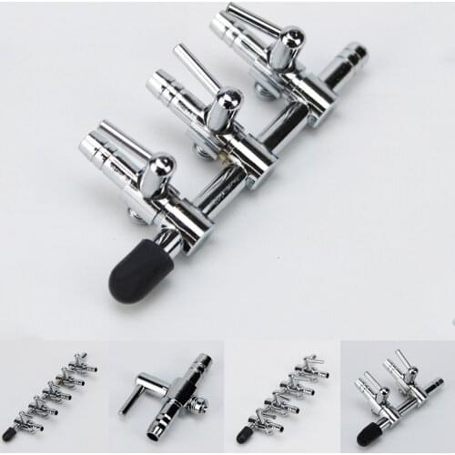 Distributor Aquarium Stainless Steel Lever Fish Tank Durable Oxygen Pump Accessories Splitter Air Flow Control
