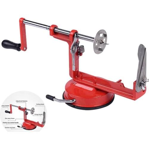 Manual Stainless Steel Sweet Potatoes Machine Potato Slicer Potato Spiral Cutter DIY Potato Chips for Home Kitchen Tools