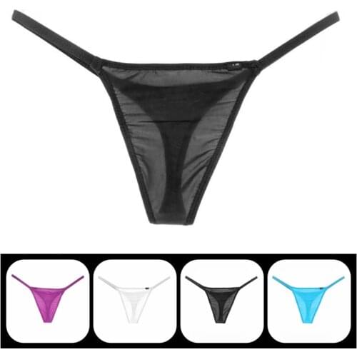 Fashion G-Strings 2019 hot New Men Gay Underwear Mens Thongs Sexy Nylon Underpants Mens Underwears Jockstrap