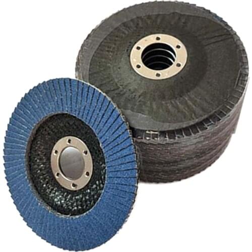 20P 4.5in Angle Grinder Flap Discs 4.5'' X 7/8'' Premium Zirconia Alumina Abrasive Sanding Grinding Wheel Power Tool Accessories