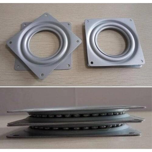 Turntable Bearing Rotating Frame 4.5 Inch Hinge Accessory Rotating Display Stand For Mechanical Project Hardware Accessory Tool