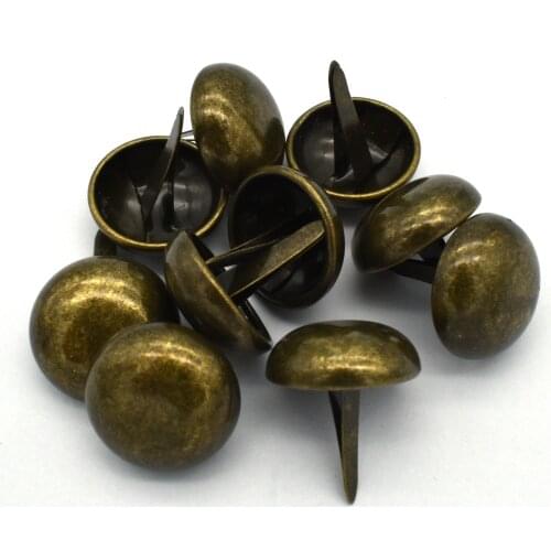 Rivet Claw Studs Nailhead Spike Dome Antique Bronze Iron Making Hardware Purse Handbag Craft Bag Leather DIY Accessories