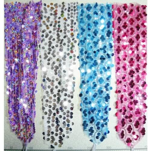 White pink blue lavender long Sexy Disco latin dance performance player costume party finger lady girl women glove free shipping