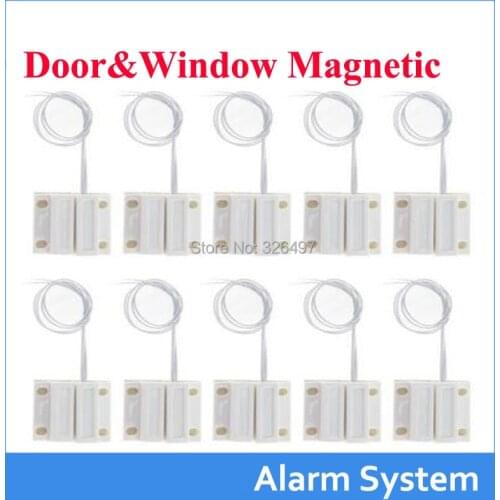 10pcs MC-38 Window or Door Contact Magnetic Reed Switch Alarm system /closed NC