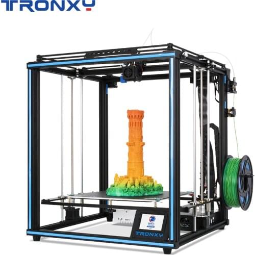 Tronxy X5SA/X5SA-400/X5SA-500 3D Printer Large Print Size Bed Filament Sensor High Precision DIY Core xy Metal 3d printer home