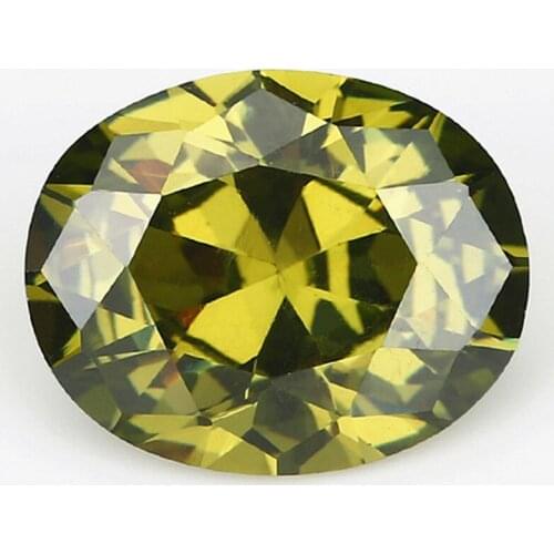 5.60 Cts Natural Gemstone Olive Green Sapphire 9x11mm Oval Cut Gem Sri-Lanka VVS