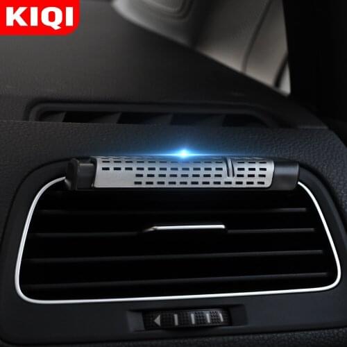 KIQI Cologne Car Air Freshener for Seat Leon Ibiza Cupra Altea for Vw Passat B5 B6 B7 B8 Golf 4 5 6 7 8 for Skoda Octavia Rapid