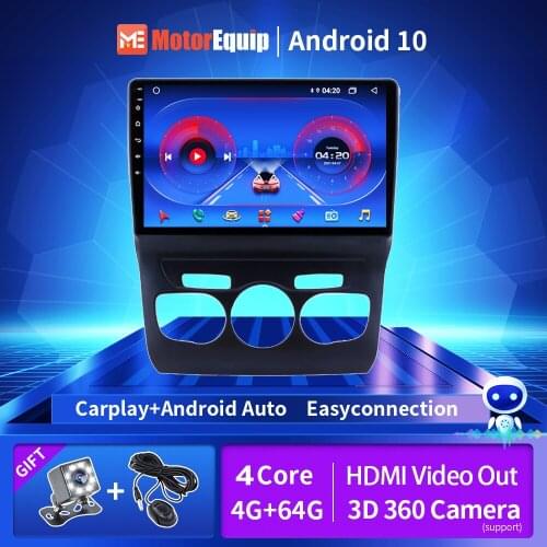 Car Radio for Citroen C4 2013 2014 2015 2016 Multimedia Player Navigation GPS Android 10 Auto Wireless Carplay Bluetooth 2din