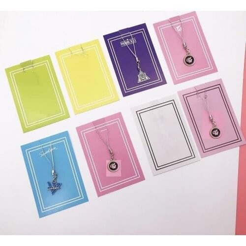 KPOP PRODUCT X1 TWICE NCT SEVENTEEN Keychain Mobile Phone Chain Keyboard Pendants Peripheral Bag Charm New