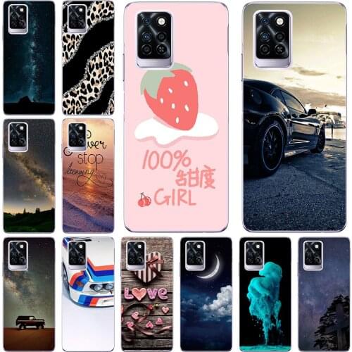 Phone Cases For Infinix Note 10 10 Pro 2021 6.95 inch Soft TPU Cover Color Luxury popular Printing Mobile Fashion Bags
