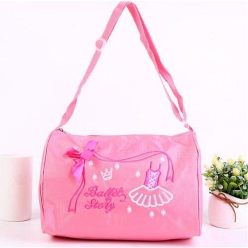 2021 Childrens Embroidered Ballet Dress Bucket Bag Handbags Crossbody Bag Daily Casual Totes For Kids